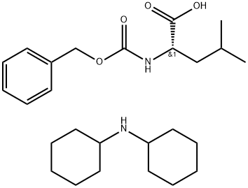 Z-L-亮氨酸DCHA 结构式