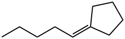 Pentylidenecyclopentane 结构式