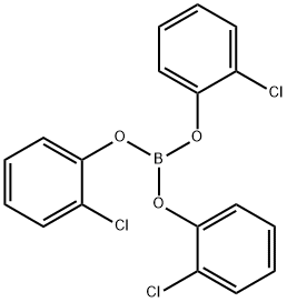 BORIC ACID,TRIS(2-CHLOROPHENYL) ESTER	 结构式