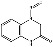 3,4-二氢-4-亚硝基-2(1H)-喹喔啉酮 结构式