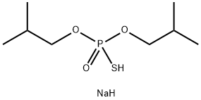 SODIUMDIISOBUTYLMONOTHIOPHOSPHATE 结构式