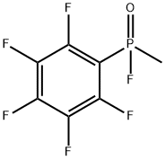 Fluoromethyl(pentafluorophenyl)phosphine oxide 结构式