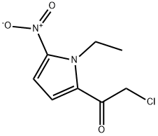 Ethanone, 2-chloro-1-(1-ethyl-5-nitro-1H-pyrrol-2-yl)- (9CI) 结构式