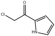 2-氯-1-(1H-吡咯-2-基)乙酮 结构式