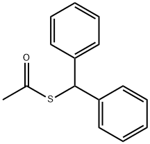 二苯基甲硫醇乙酸 结构式