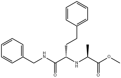 L-Alanine,N-[(1S)-3-phenyl-1-[[(phenylmethyl)amino]carbonyl]propyl]-,methylester(9CI) 结构式