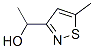 3-Isothiazolemethanol, alpha,5-dimethyl- (9CI) 结构式