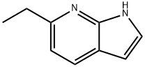 6-乙基-1H-吡咯并[2,3-B]吡啶 结构式