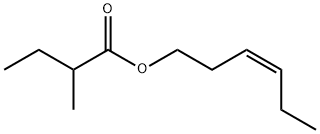 顺式-3-己烯醇 2-甲基丁酸酯 结构式