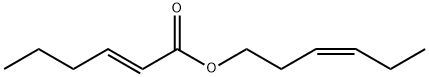 (E,Z)-2-己烯酸-3-己烯酯 结构式