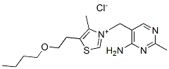 Butylthiamine 结构式