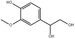 4-羟基-3-甲氧基苯乙二醇 结构式