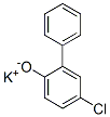 4-Chloro-2-phenylphenol, potassium salt 结构式