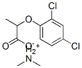 2-(2,4-二氯苯氧基)丙酸二甲胺盐 结构式