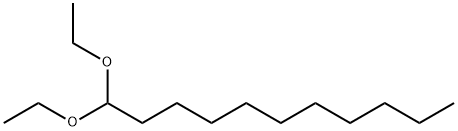 1,1-diethoxyundecane 结构式