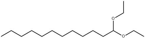1,1-diethoxydodecane 结构式