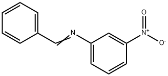 N-BENZYLIDENE-3-NITROANILINE 结构式