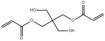 2,2-双(羟甲基)丙烷-1,3-二基二乙酸 结构式