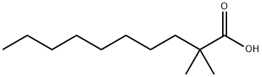 2,2-DIMETHYLDECANOIC ACID 结构式