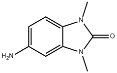 5-氨基-1,3-二甲基-1,3-二氢-2H-苯并咪唑-2-酮 结构式