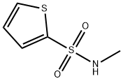 噻吩-2-磺酸甲基酰胺 结构式