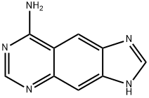 1H-Imidazo[4,5-g]quinazolin-8-amine(9CI) 结构式