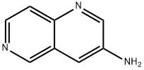 1,6-萘啶-3-胺 结构式