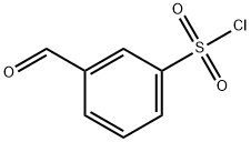 3-甲酰基苯磺酰氯 结构式