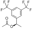 (R)-O-ACETYL-1-[3,5-BIS(TRIFLUOROMETHYL)PHENYL]ETHANOL 结构式
