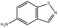 1,2-苯并异噻唑-5-胺 结构式