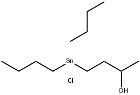 DI-N-BUTYL(3-HYDROXYBUTYL)TINCHLORIDE 结构式