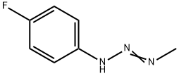 1-(4-Fluorophenyl)-3-methyltriazene 结构式