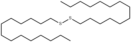 DIMYRISTYL DISULFIDE 结构式