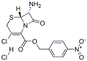 7-氨基-3-氯-3-头孢烯-4-羧酸对硝基苄基酯盐酸盐(RC) 结构式