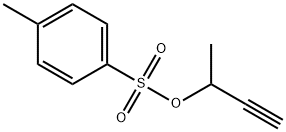 对甲苯磺酸(1-丁炔-3-基)酯 结构式