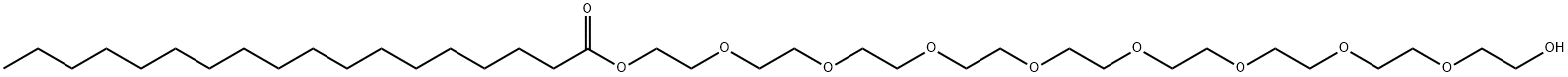 PEG-9 硬脂酸酯 结构式