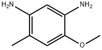 1,3-Benzenediamine,  4-methoxy-6-methyl- 结构式
