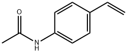 N-(4-乙烯基-苯基)-乙酰胺 结构式