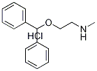 2-(二苯基甲氧基)-N-甲基乙胺盐酸盐 结构式