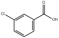 间氯苯甲酸 结构式