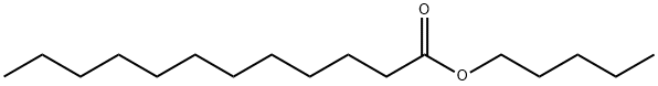 月桂酸戊酯 结构式