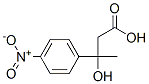 3-HYDROXY-3-METHYL-3-(4-NITROPHENYL)PROPANOIC ACID 结构式