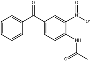 4-Benzoyl-2-nitro acetanilide 结构式