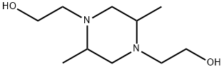 2-[4-(2-羟乙基)-2,5-二甲基哌嗪-1-基]乙-1-醇 结构式