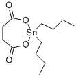 顺丁烯二酸二丁锡聚合物 N=2-3 结构式