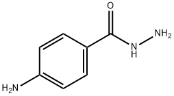 4-氨基苯甲酰肼 结构式
