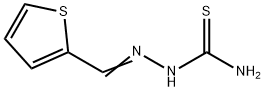 2-(2-THIENYLMETHYLIDENE)HYDRAZINE-1-CARBOTHIOAMIDE 结构式