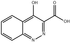 4-羟基噌啉-3-羧酸 结构式