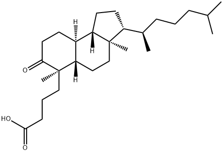 5-Oxo-4,5-secocholestan-4-oic acid 结构式