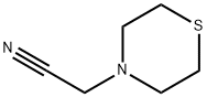 1-硫代吗啉乙腈 结构式